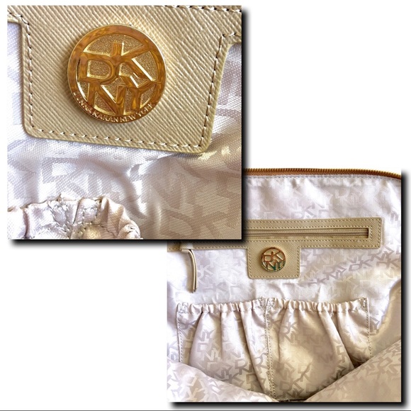 DKNY Tan/Camel Round Satchel - Picture 7 of 8